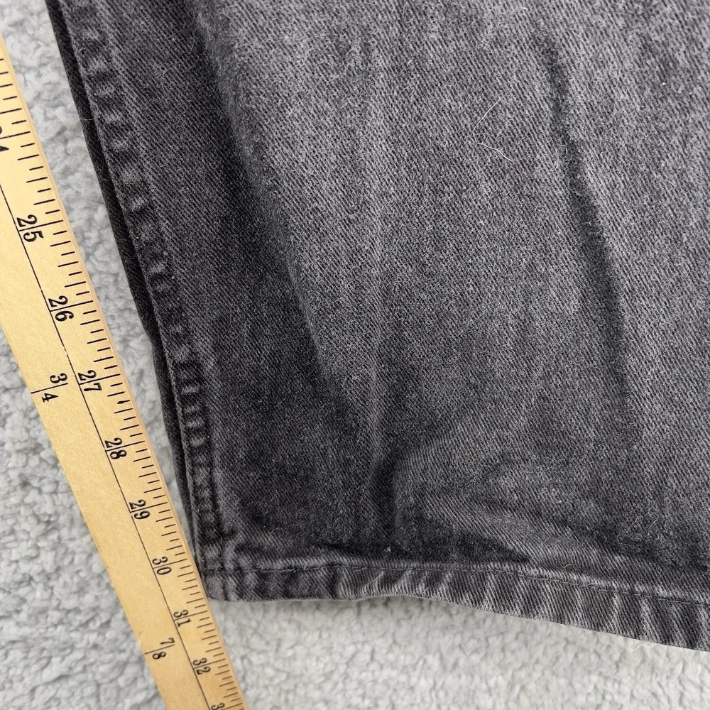 Vtg Y2k Polo Jeans Co. Ralph Lauren RL-67 Black Denim Jeans 38X32 Mexico Loose - Picture 7 of 16